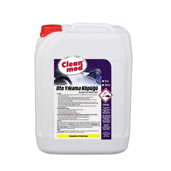 Cleanmod Oto Yıkama Köpüğü Fırçasız Yıkama 5 Kg